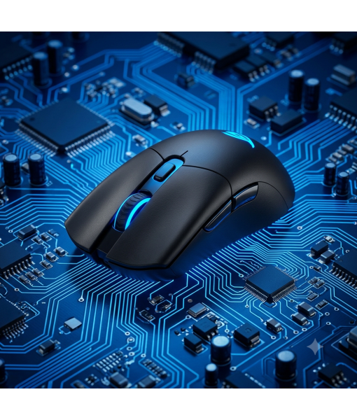 Mouse Gamer Ergonômico (RGB)